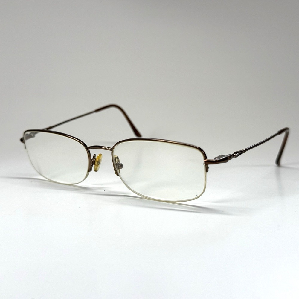 Unbranded MA 514 Eyeglasses Frame Only 53-18-135 Dark Brown Full Rim